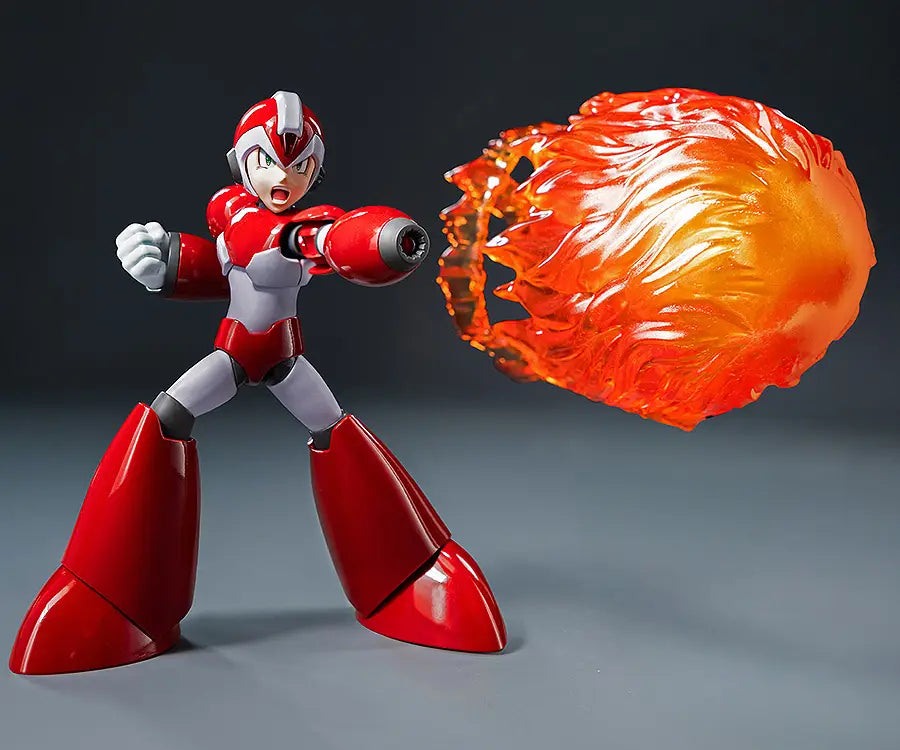 Figurine d'action Mega Man X Rising Fire avec accessoires de collection