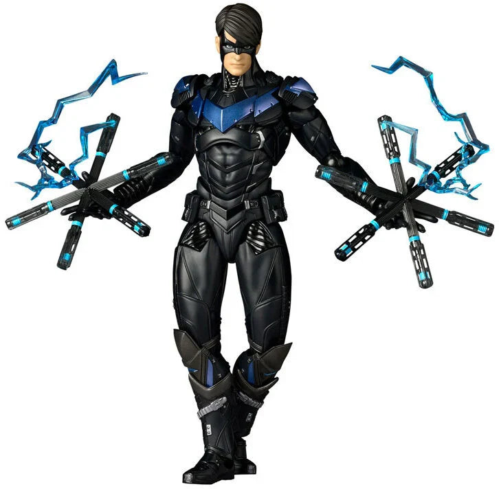 Figurine articulée Nightwing avec accessoires, jouet de collection super-héros
