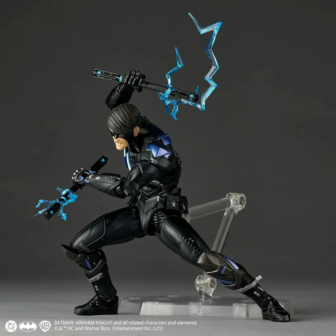 Figurine articulée Nightwing avec accessoires, jouet de collection super-héros