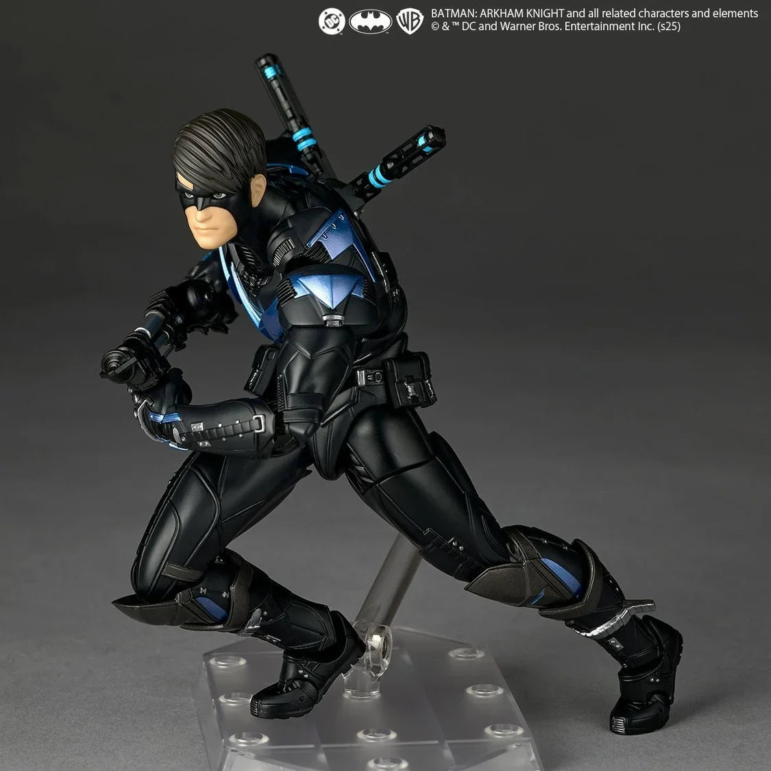 Figurine articulée Nightwing avec accessoires, jouet de collection super-héros