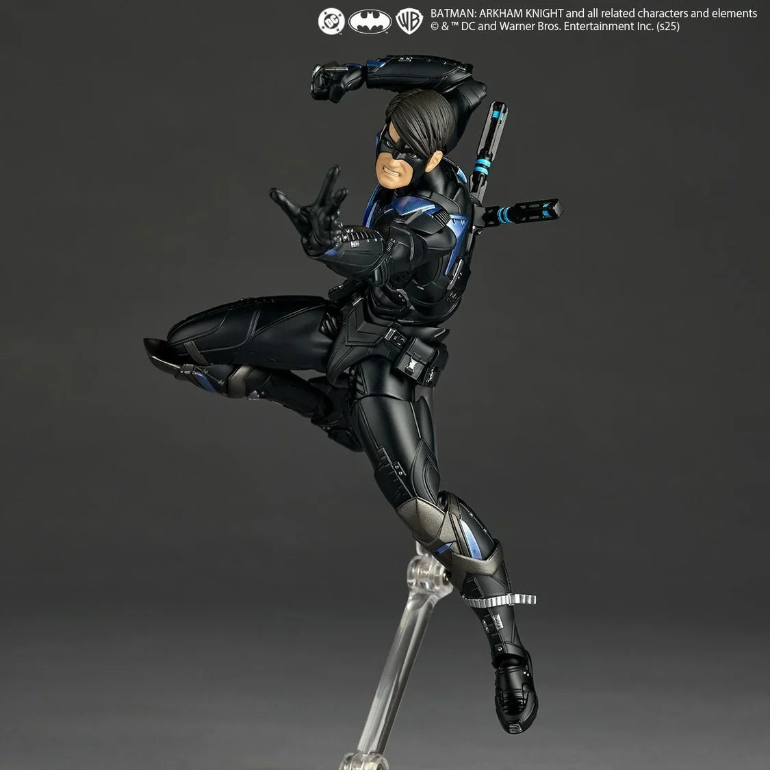 Figurine articulée Nightwing avec accessoires, jouet de collection super-héros