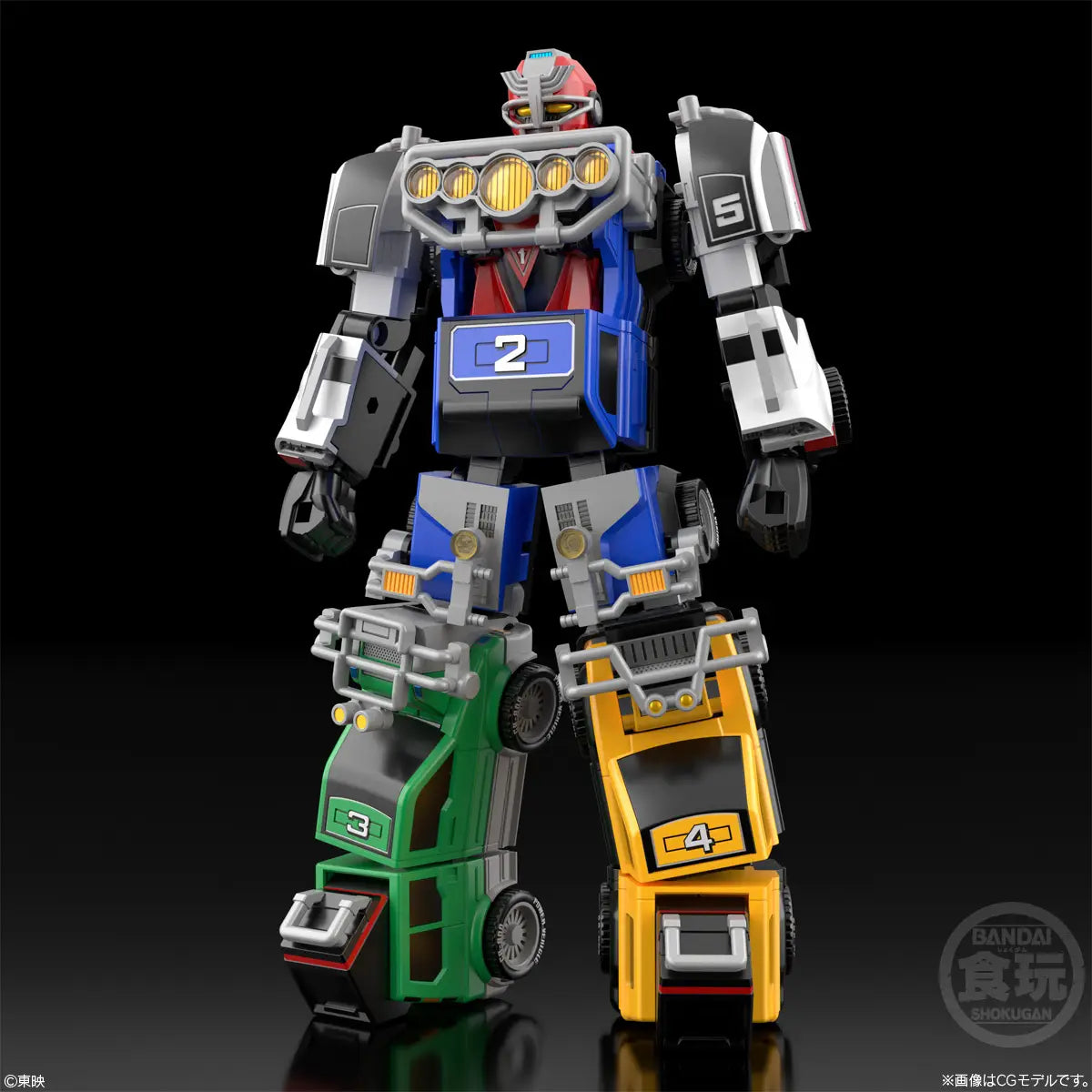 Kit de Modélisme Figurine Articulée Véhicules Ranger Combinés RV Robo