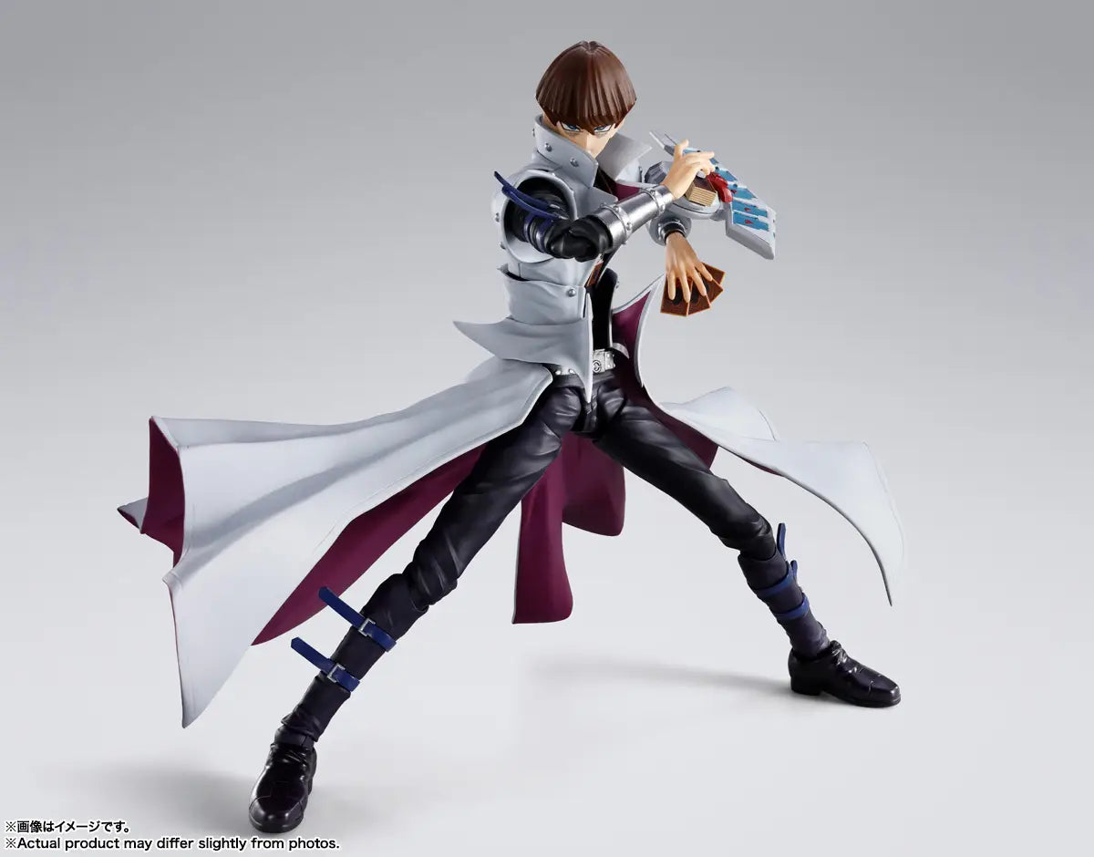 Figurine articulée de collection Seto Kaiba avec effets et accessoires interchangeables