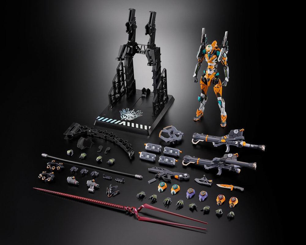 Figurine articulée EVA-00 Prototype Édition Spéciale 30ème Anniversaire avec Lance de Longinus