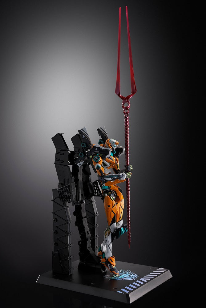 Figurine articulée EVA-00 Prototype Édition Spéciale 30ème Anniversaire avec Lance de Longinus
