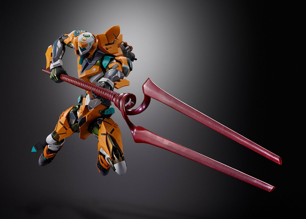 Figurine articulée EVA-00 Prototype Édition Spéciale 30ème Anniversaire avec Lance de Longinus