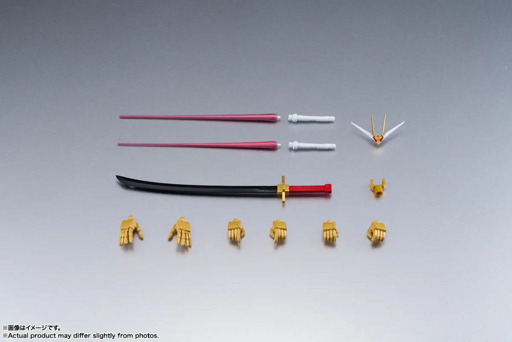 Figurine articulée Mighty Freedom Gundam avec sabre laser et accessoires