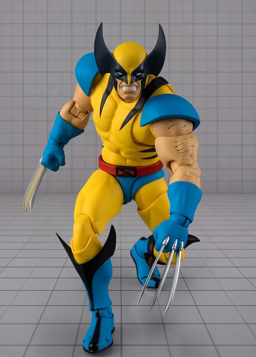 Figurine articulée X-Men Wolverine avec têtes et griffes interchangeables
