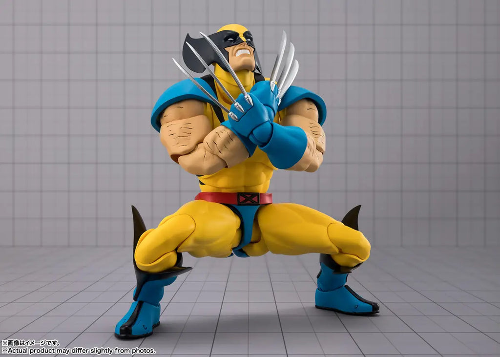 Figurine articulée X-Men Wolverine avec têtes et griffes interchangeables