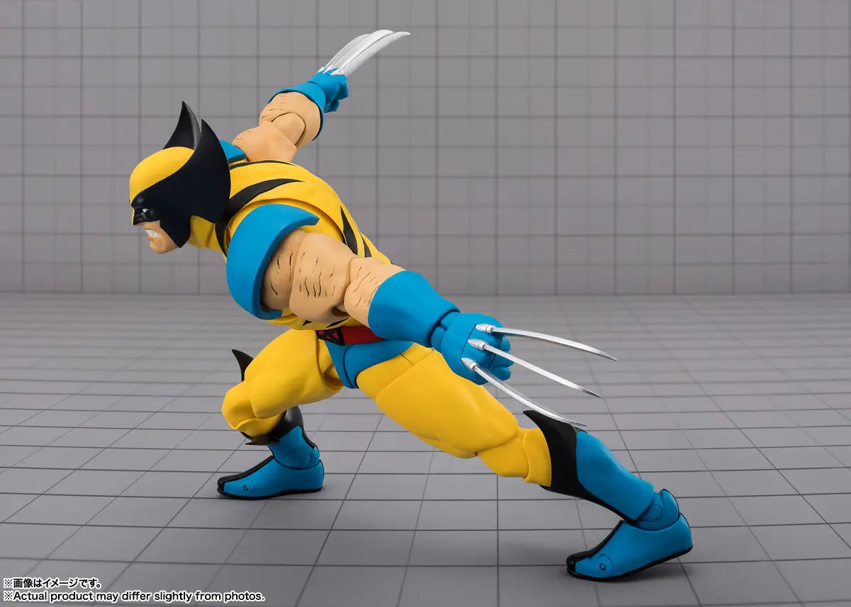Figurine articulée X-Men Wolverine avec têtes et griffes interchangeables