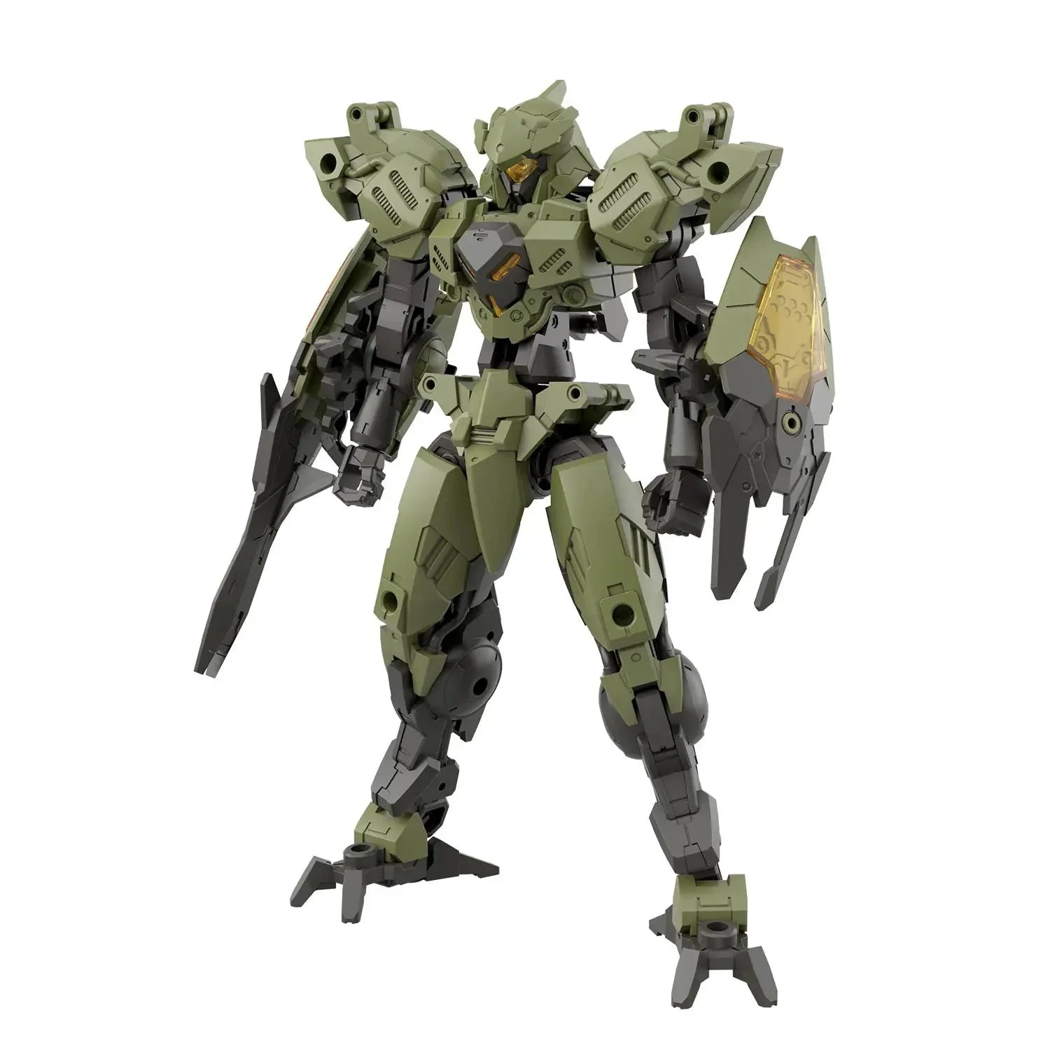 Kit de Modélisme 1/144 Mass-Production Mech avec Unités de Soutien Royroy
