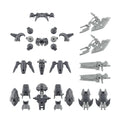1/144 Kit de Modélisation d'Armes et d'Armures Gris, Set de Pièces Optionnelles Full Armor 23