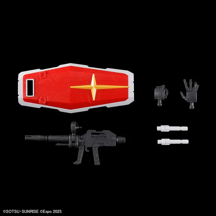 Maquette de Gundam articulée à l'échelle 1/144 avec fusil à rayons et mains interchangeables