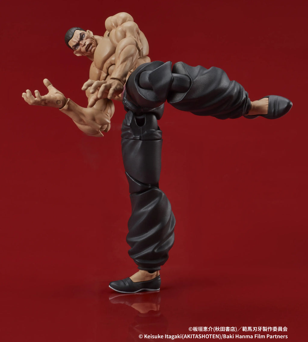Figurine articulée Retsu Kaioh avec mains interchangeables et support