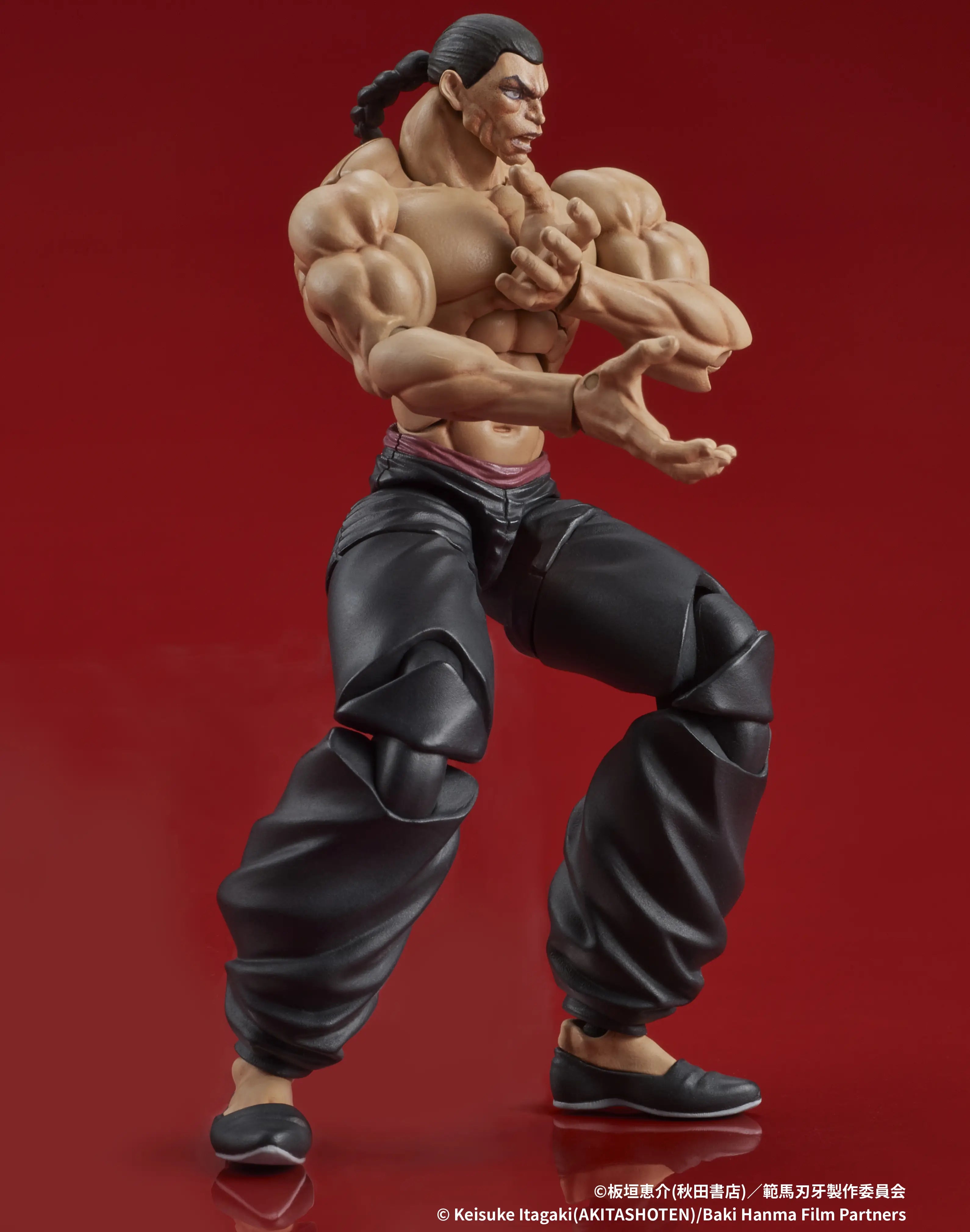 Figurine articulée Retsu Kaioh avec mains interchangeables et support
