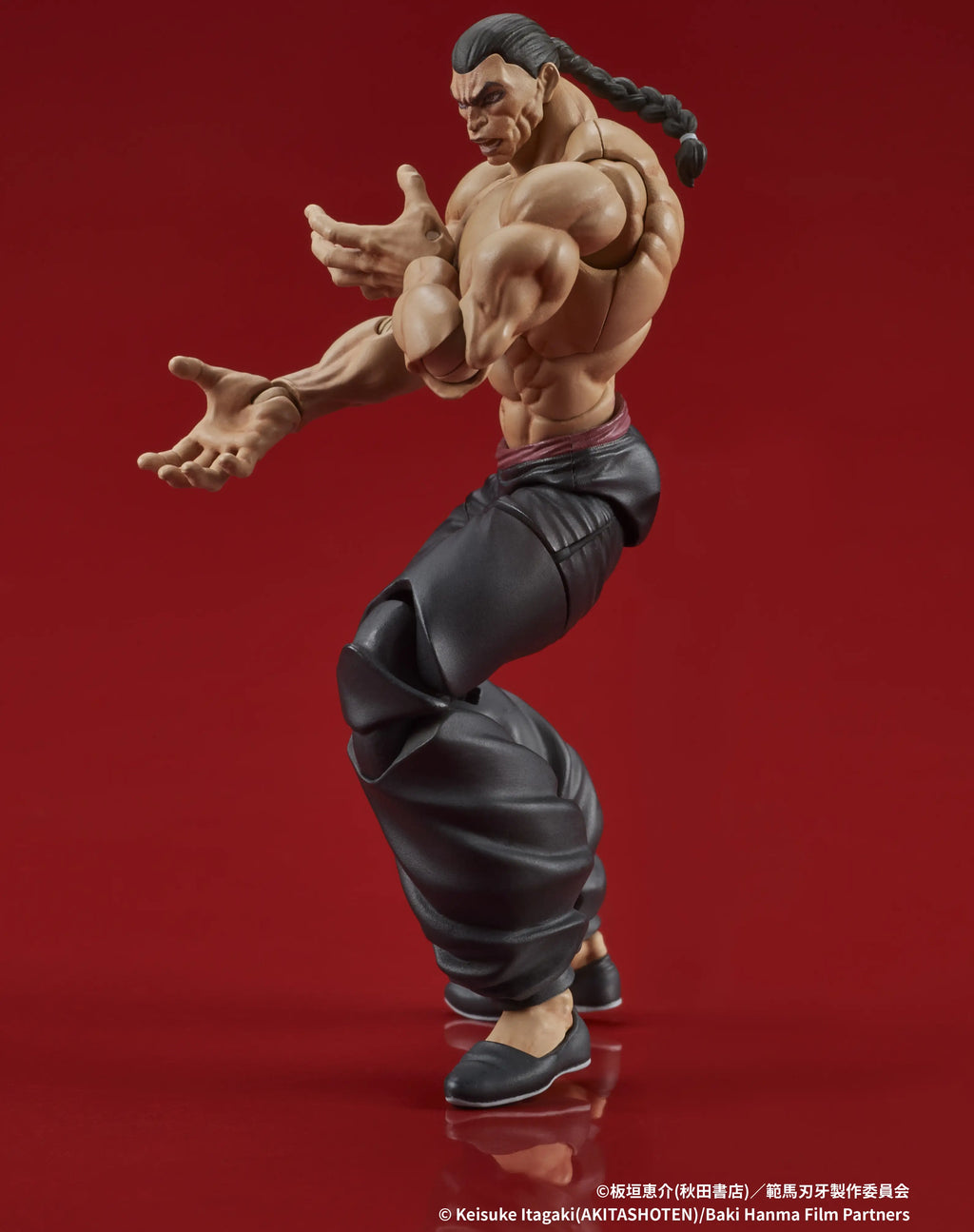 Figurine articulée Retsu Kaioh avec mains interchangeables et support