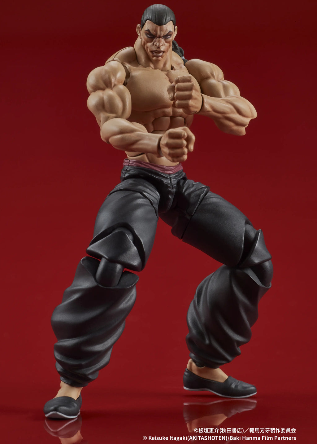 Figurine articulée Retsu Kaioh avec mains interchangeables et support