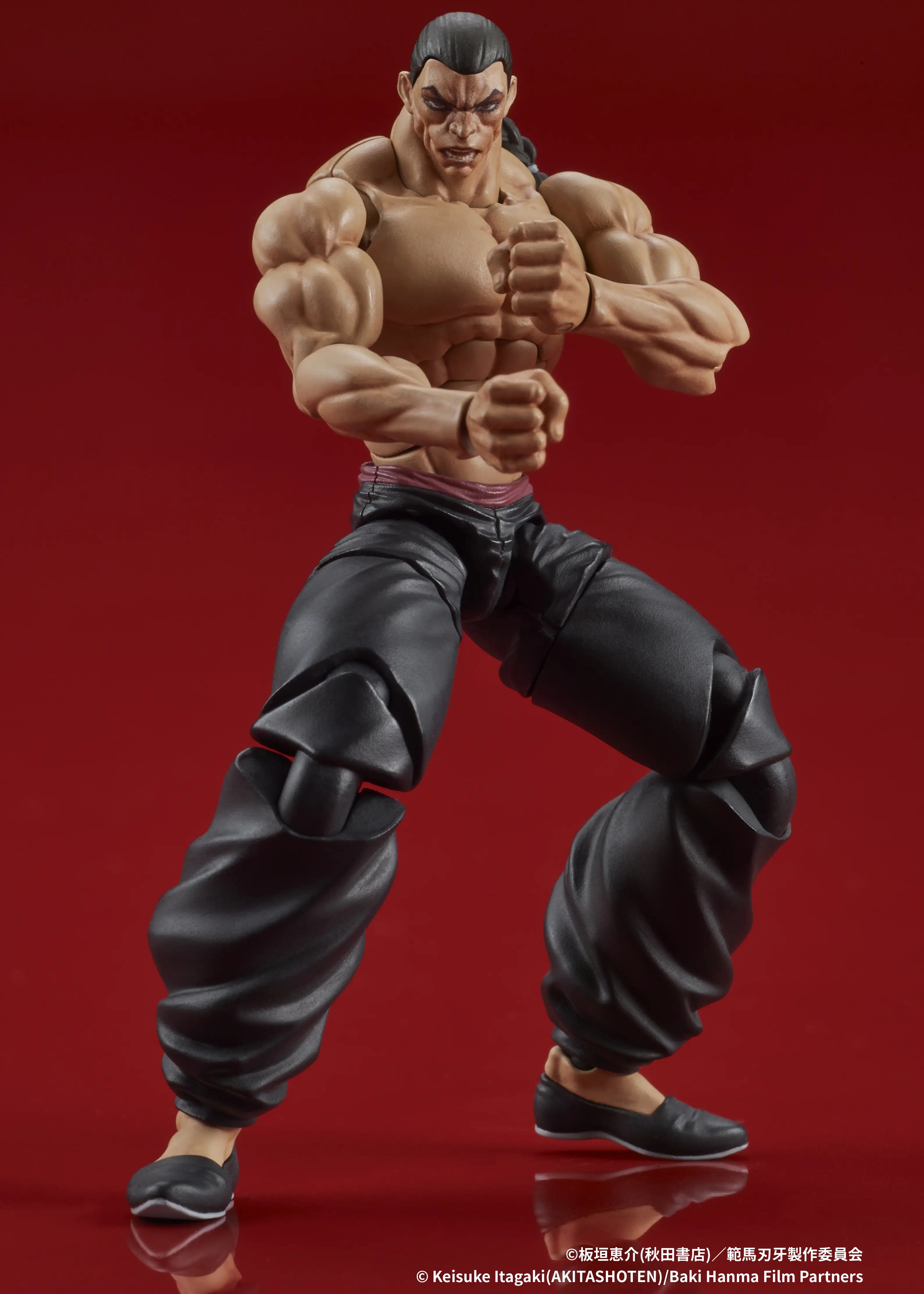 Figurine articulée Retsu Kaioh avec mains interchangeables et support