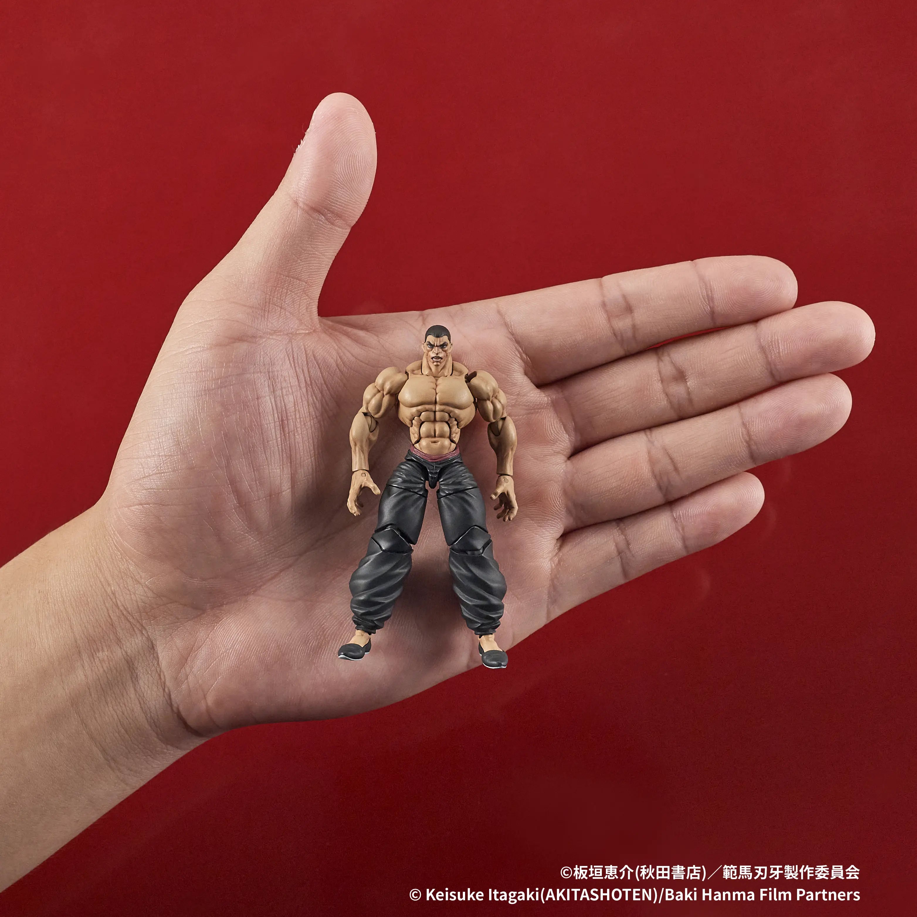 Figurine articulée Retsu Kaioh avec mains interchangeables et support