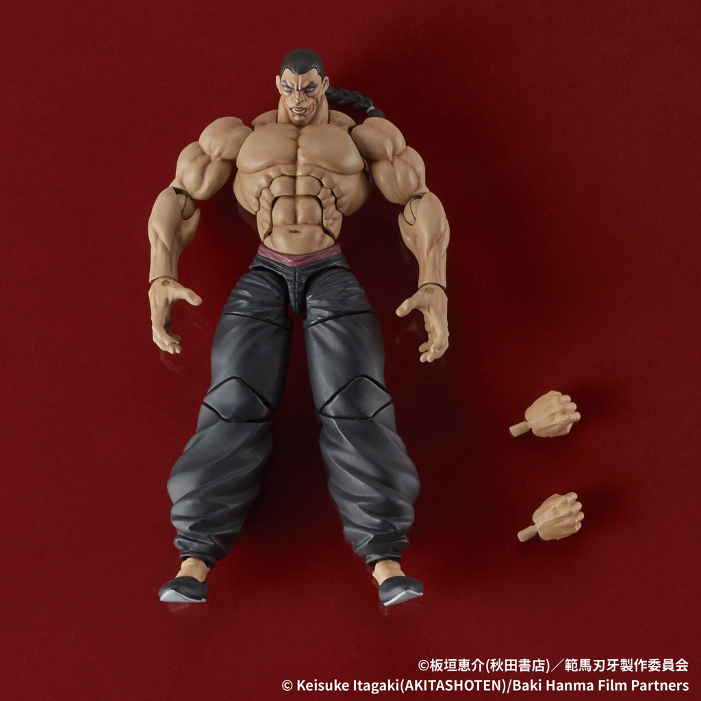 Figurine articulée Retsu Kaioh avec mains interchangeables et support