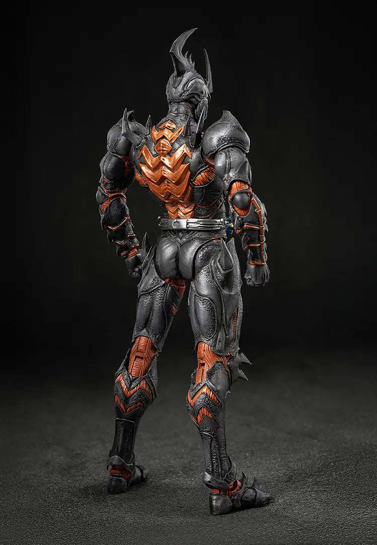 Figurine articulée à l'échelle 1/12 de l'homme en armure avec yeux LED