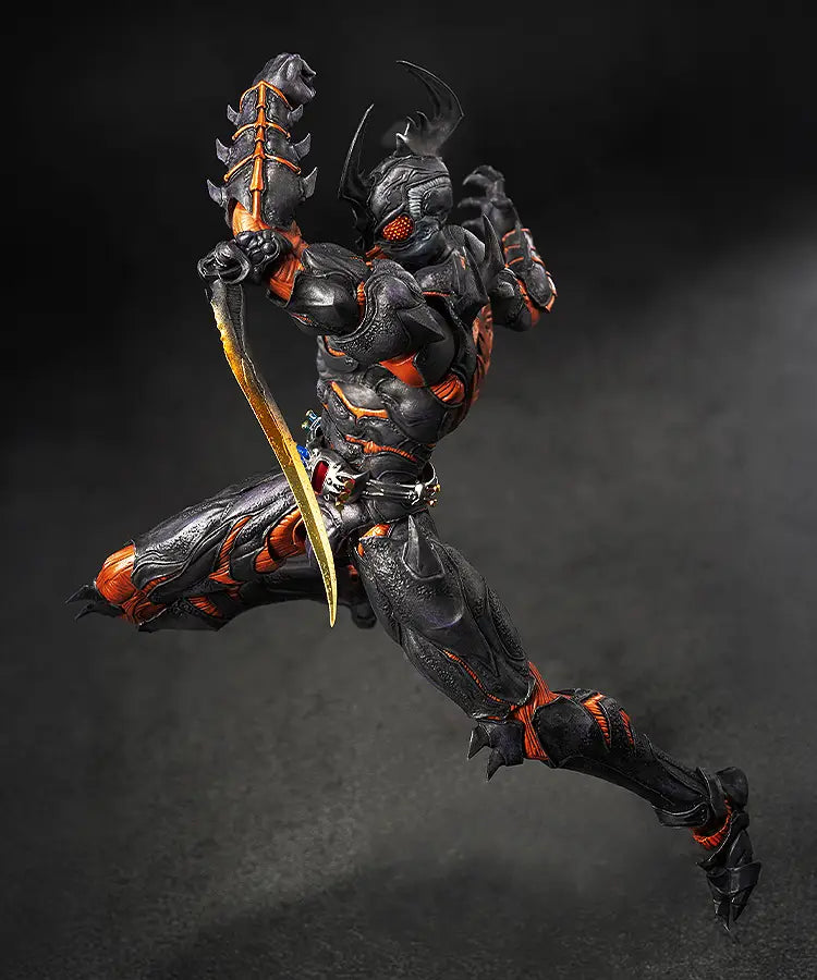 Figurine articulée à l'échelle 1/12 de l'homme en armure avec yeux LED