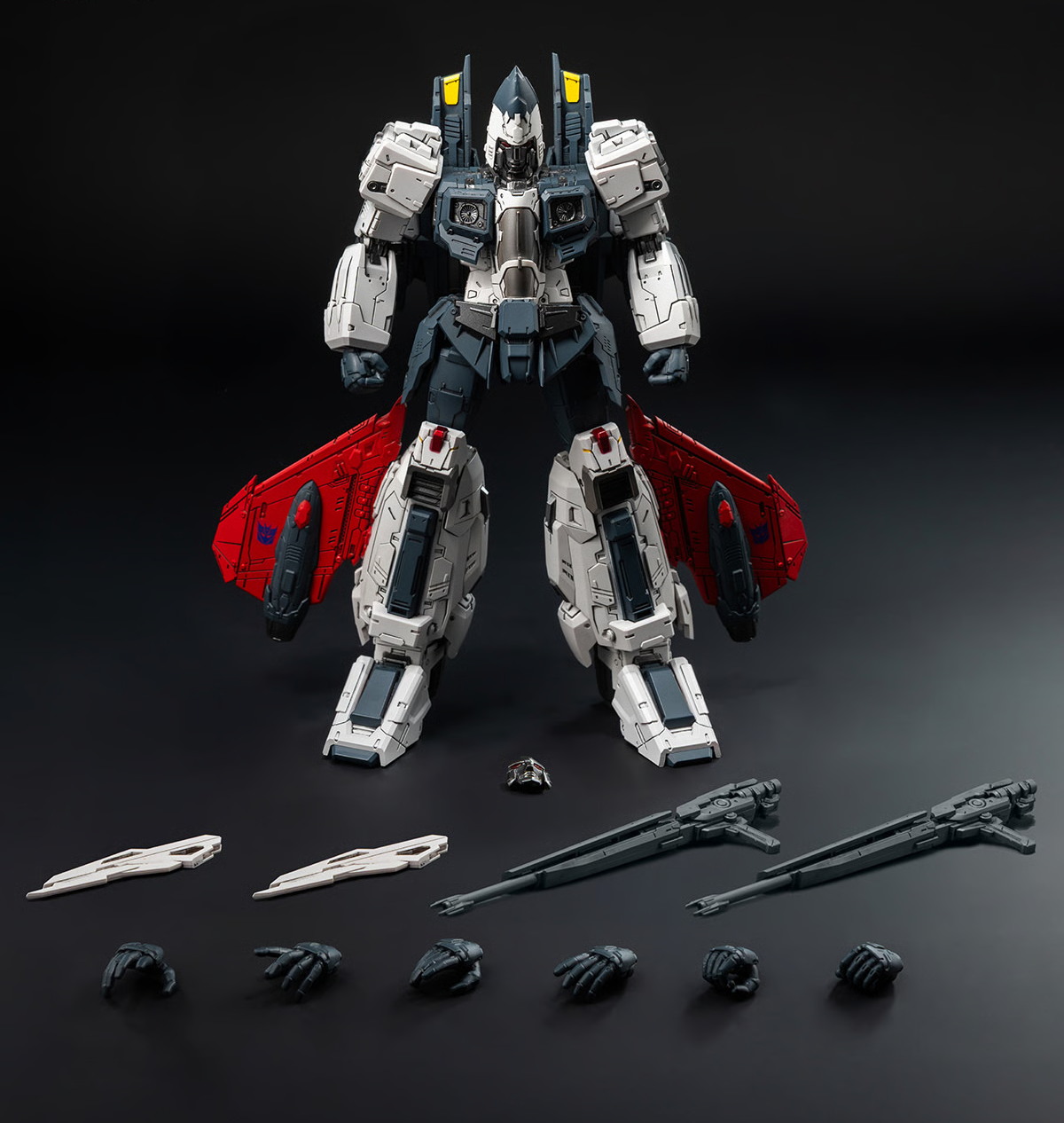 Figurine articulée en métal Transformers Ramjet Decepticon Seeker Warrior