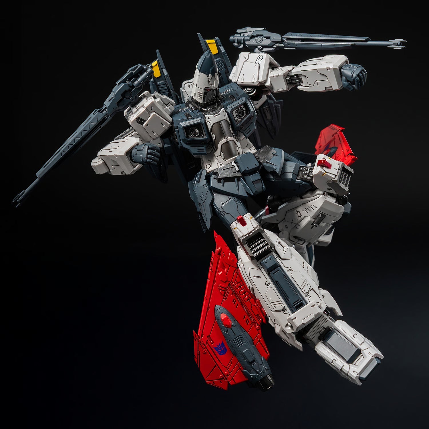 Figurine articulée en métal Transformers Ramjet Decepticon Seeker Warrior