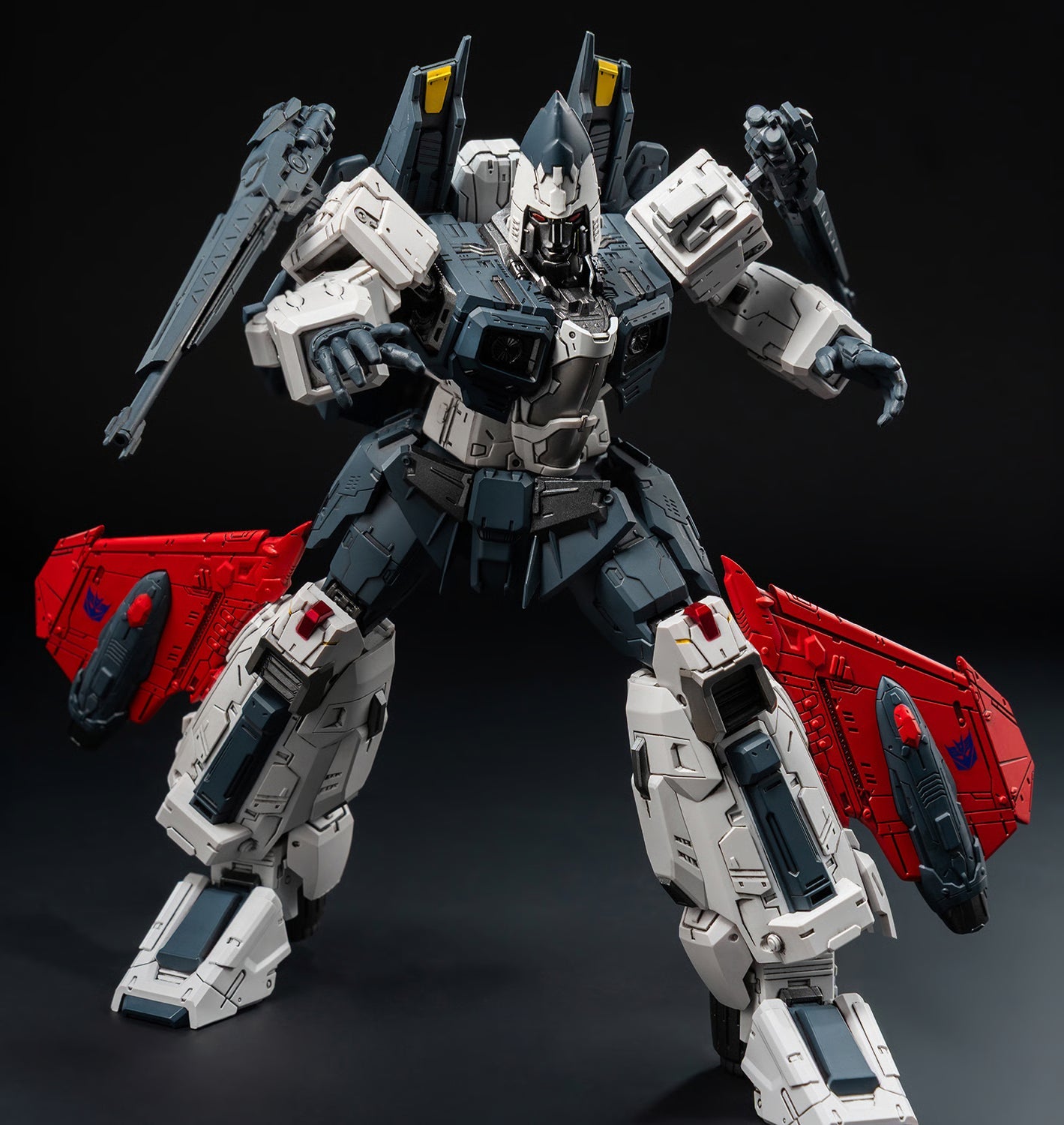 Figurine articulée en métal Transformers Ramjet Decepticon Seeker Warrior