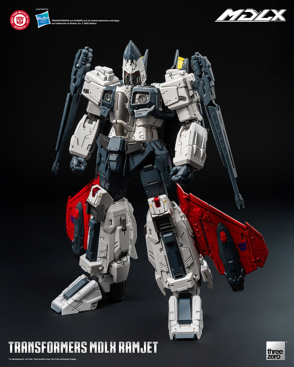 Figurine articulée en métal Transformers Ramjet Decepticon Seeker Warrior