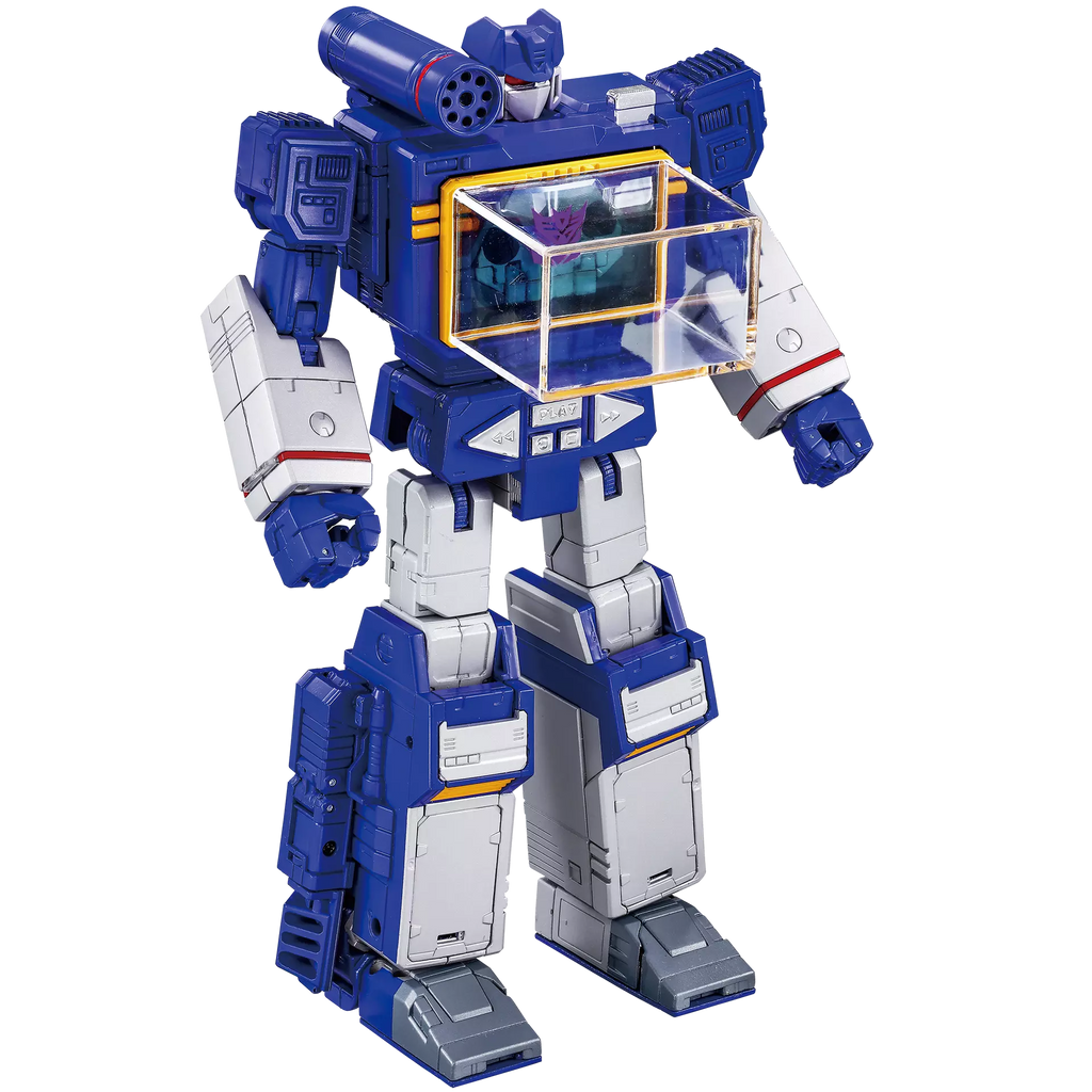 Figurine articulée transformable Soundwave et Condor (Laserbeak) avec accessoires
