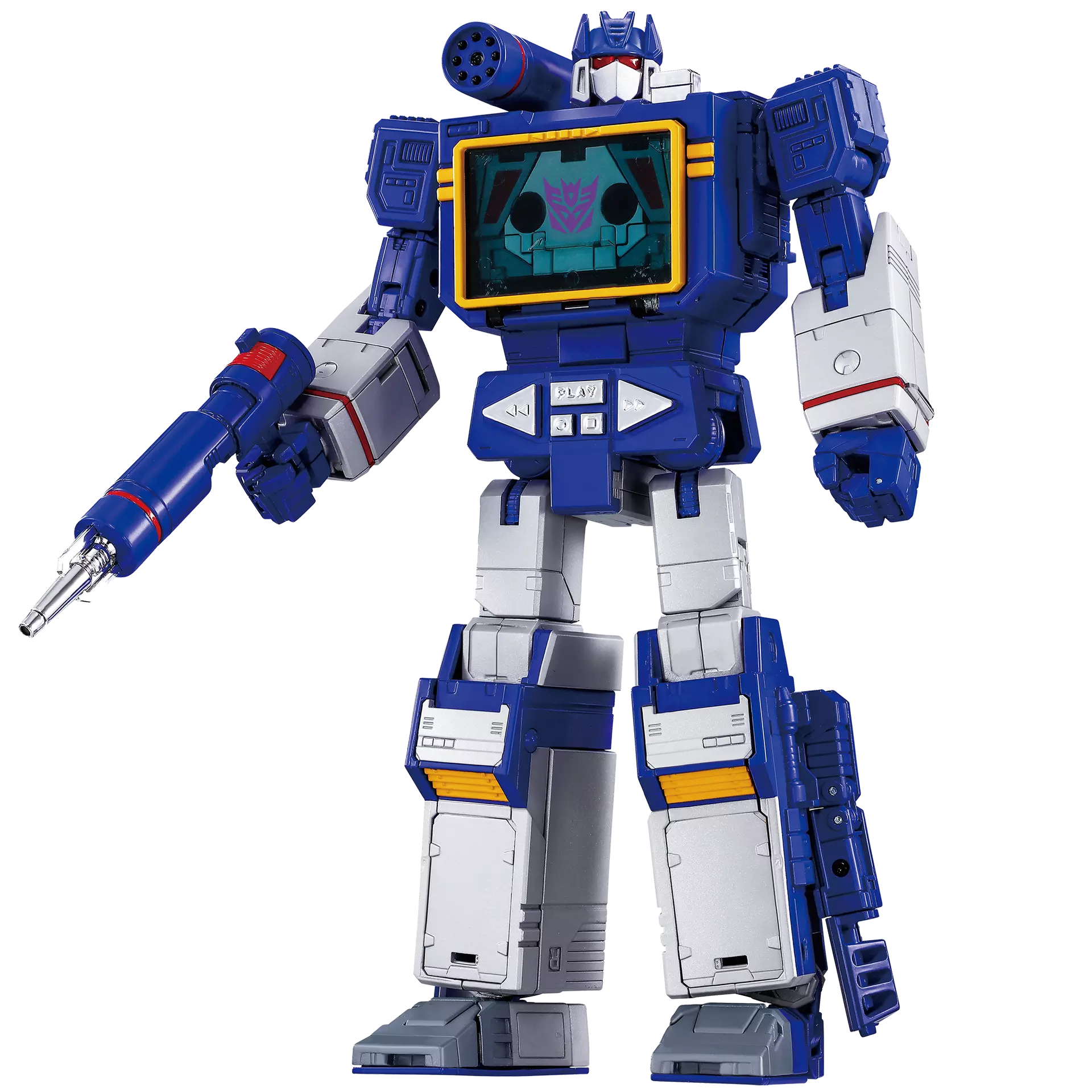 Figurine articulée transformable Soundwave et Condor (Laserbeak) avec accessoires