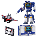 Figurine articulée transformable Soundwave et Condor (Laserbeak) avec accessoires