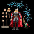 Figurine articulée Thor avec cape, Mjolnir, effets de foudre et accessoires