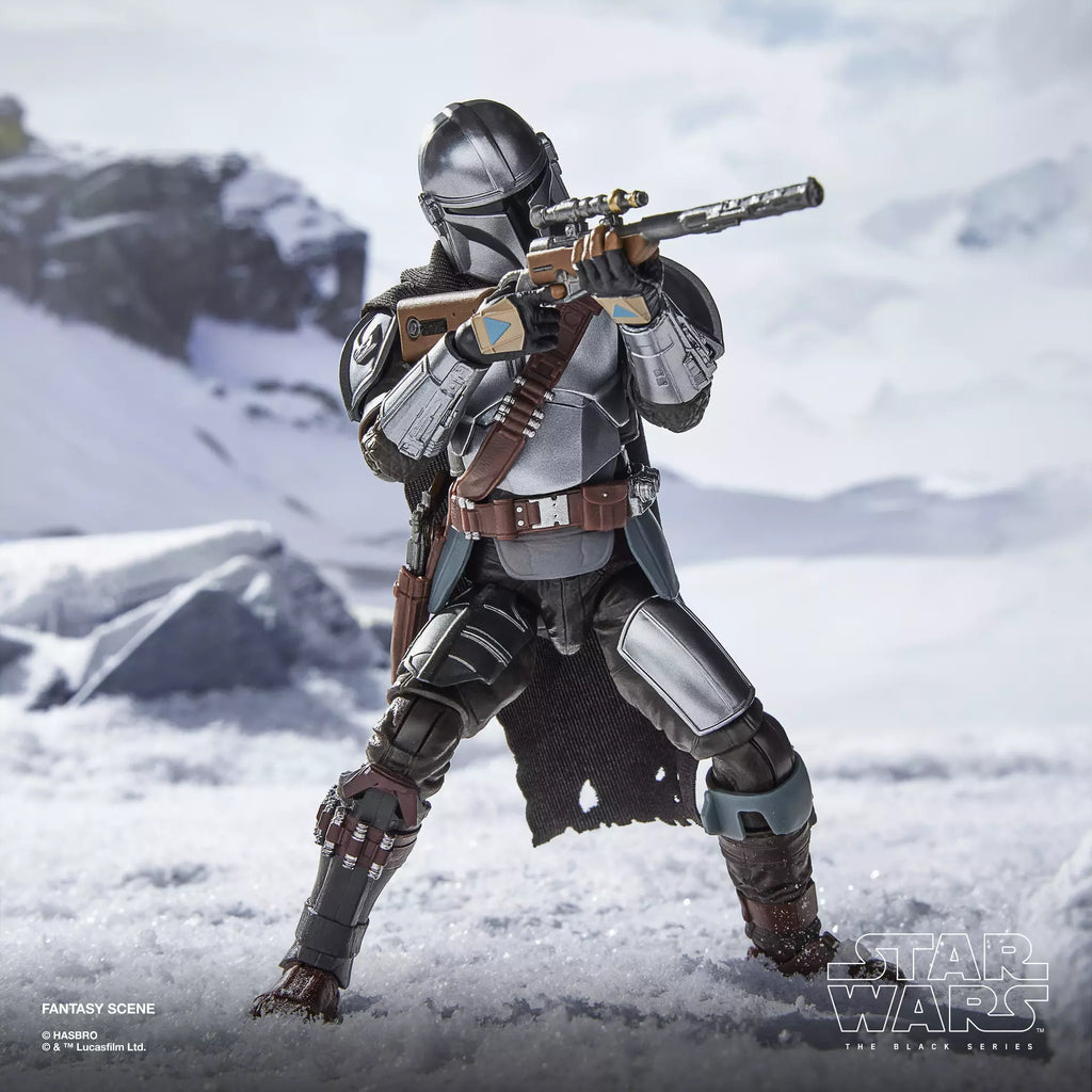 Figurine articulée The Mandalorian et Grogu de 15 cm