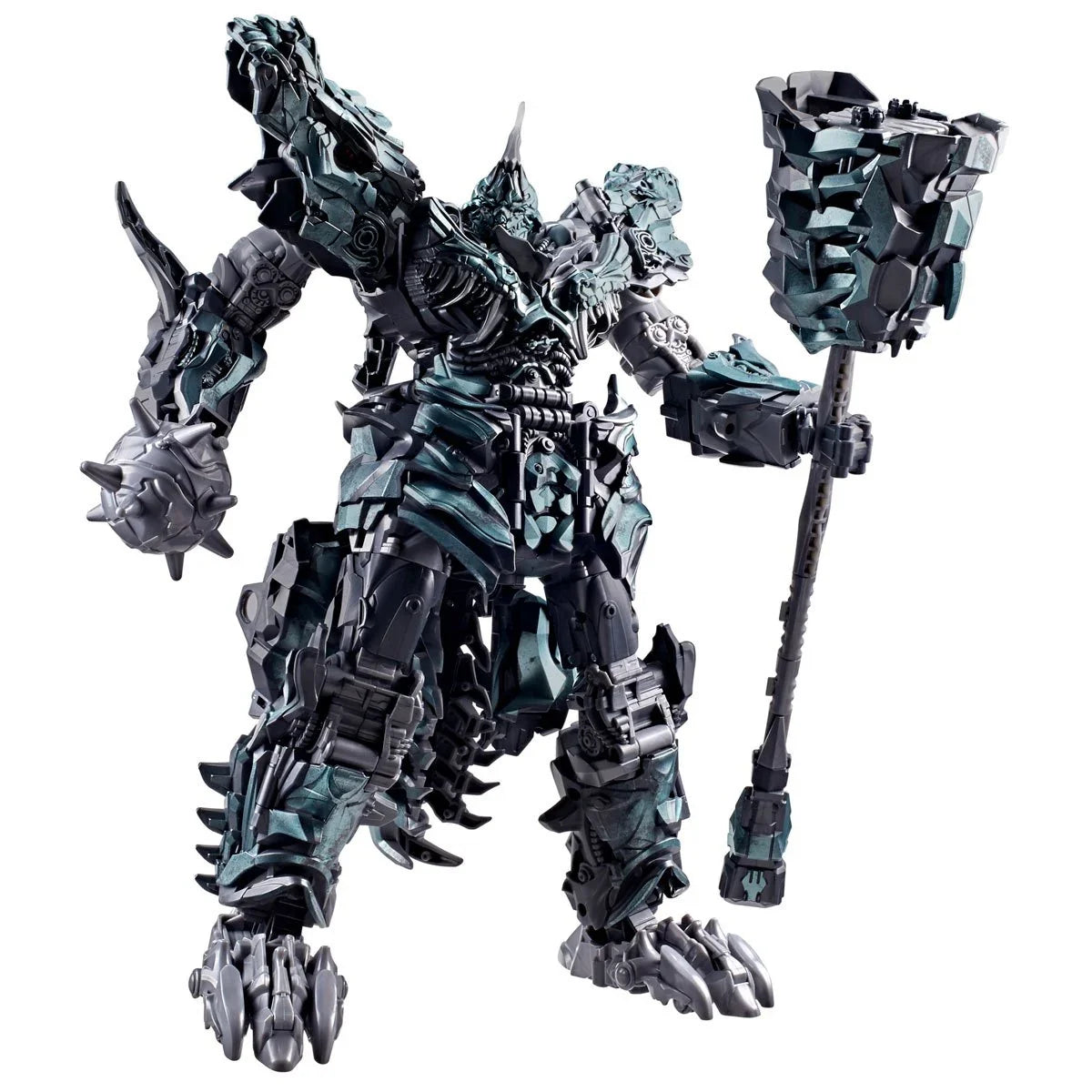 Figurine articulée Robot Dinosaure Titan Grimlock avec accessoire masse