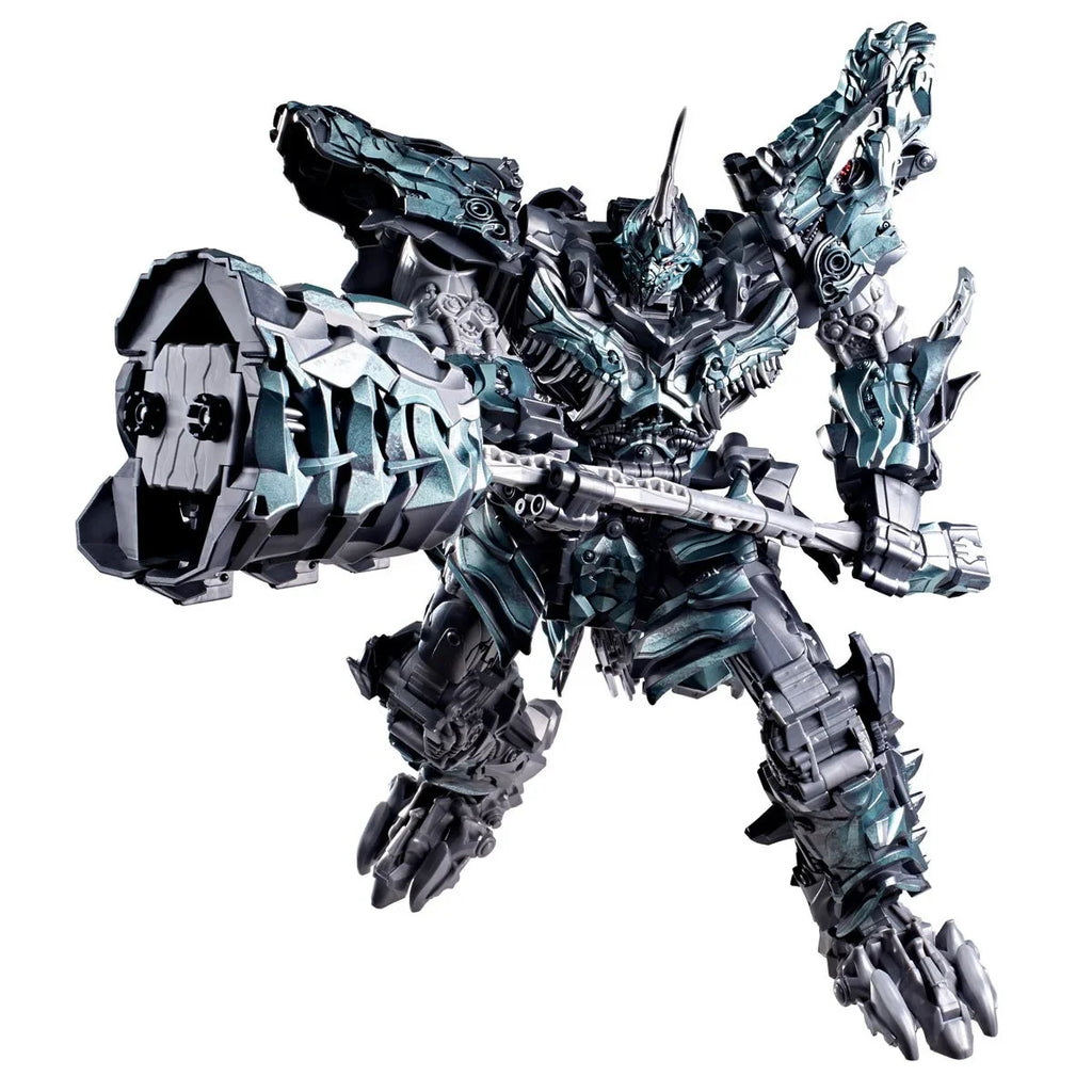 Figurine articulée Robot Dinosaure Titan Grimlock avec accessoire masse