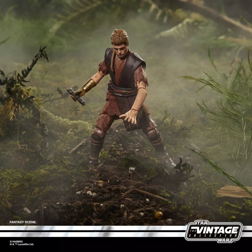 Figurine articulée Anakin Skywalker et Asajj Ventress de 3,75 pouces