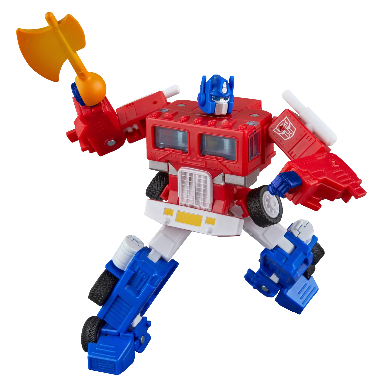 Optimus Prime et Jazz Autobot figurines articulées en coffret avec remorque et accessoires