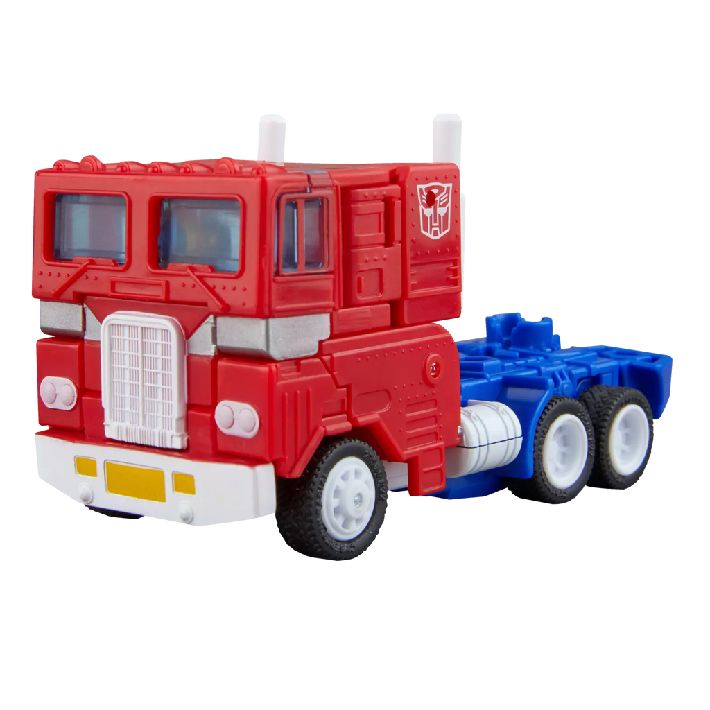 Optimus Prime et Jazz Autobot figurines articulées en coffret avec remorque et accessoires