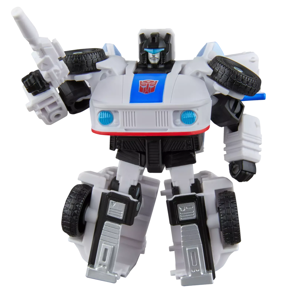 Optimus Prime et Jazz Autobot figurines articulées en coffret avec remorque et accessoires