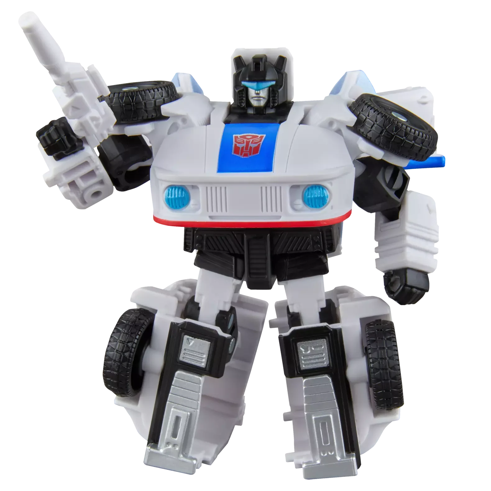 Optimus Prime et Jazz Autobot figurines articulées en coffret avec remorque et accessoires