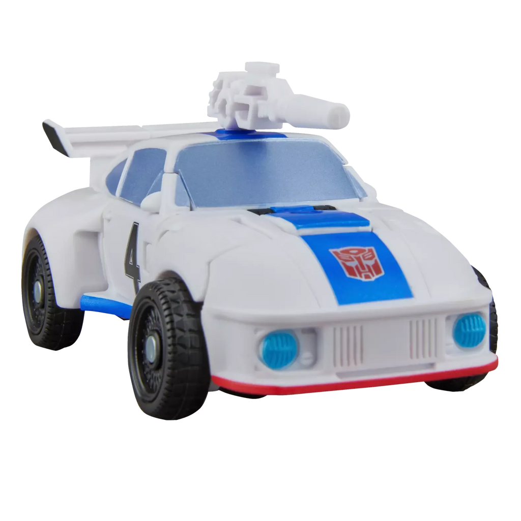 Optimus Prime et Jazz Autobot figurines articulées en coffret avec remorque et accessoires