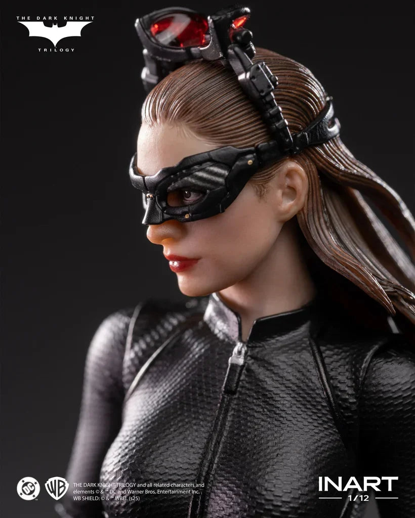 Figurine articulée de collection Catwoman Selina Kyle avec accessoires et socle d'exposition