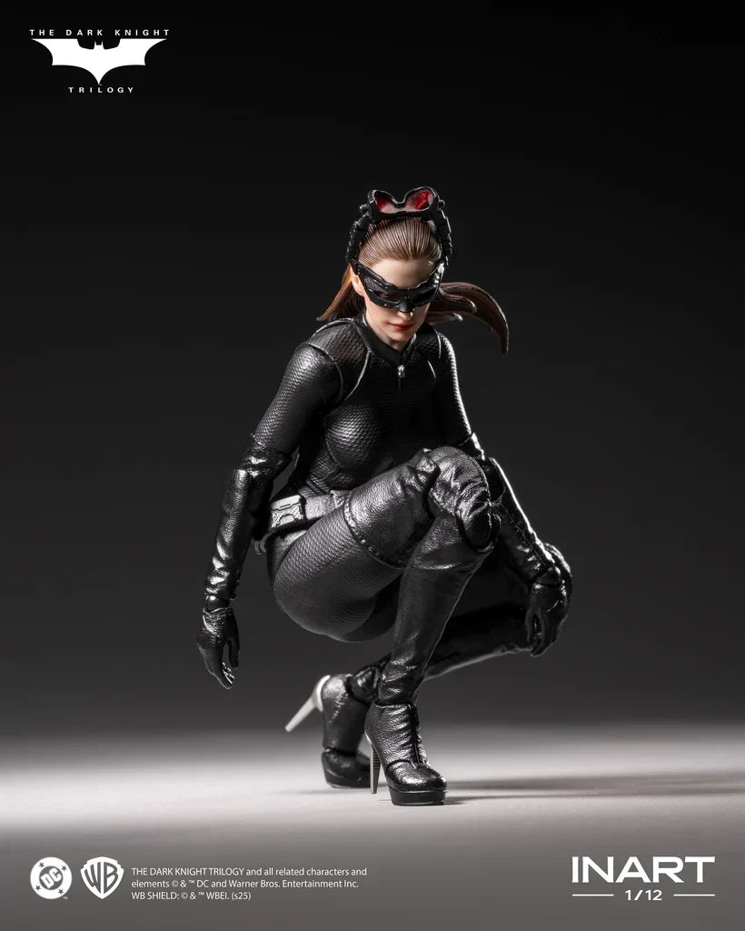 Figurine articulée de collection Catwoman Selina Kyle avec accessoires et socle d'exposition