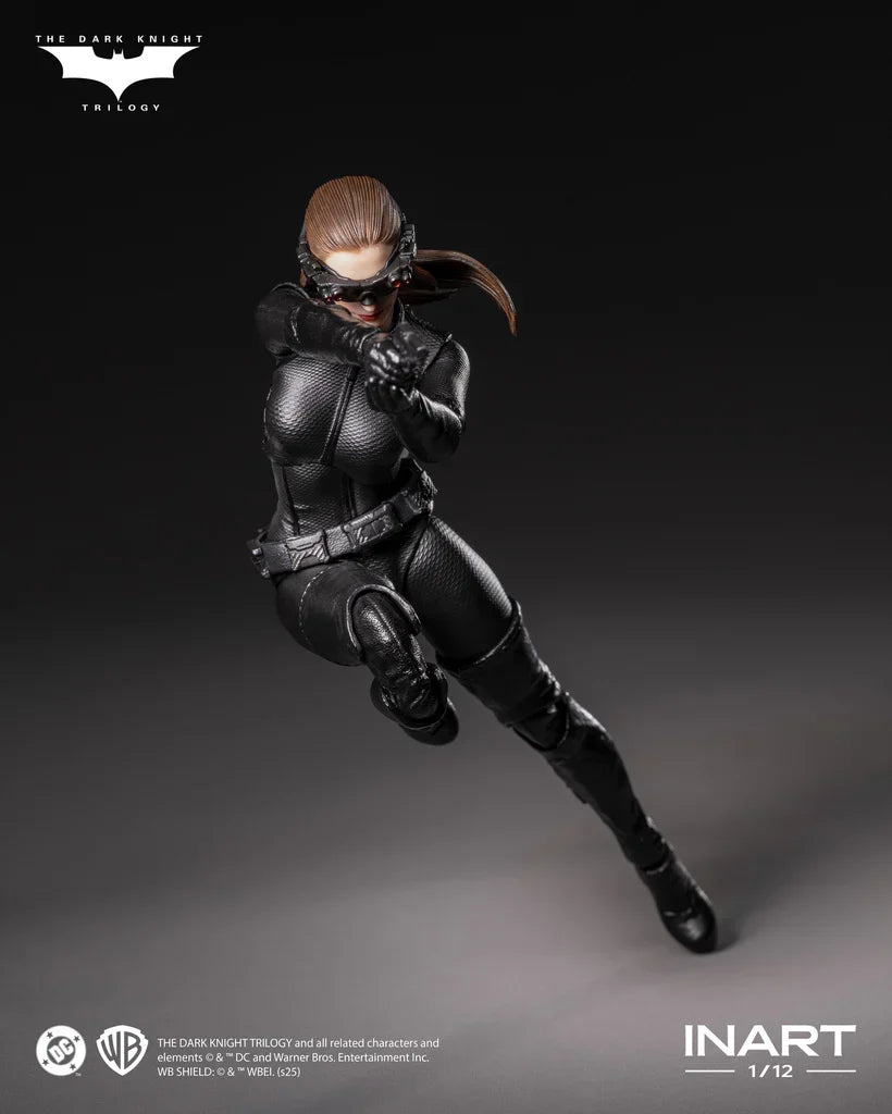 Figurine articulée de collection Catwoman Selina Kyle avec accessoires et socle d'exposition
