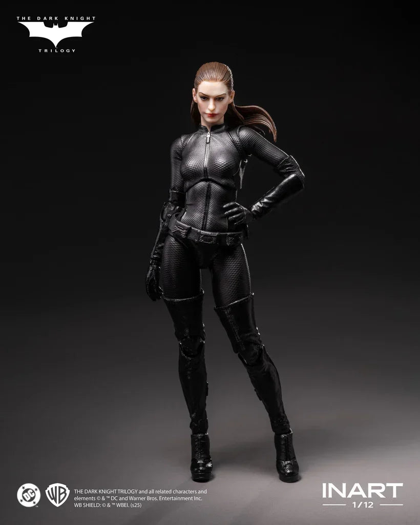 Figurine articulée de collection Catwoman Selina Kyle avec accessoires et socle d'exposition