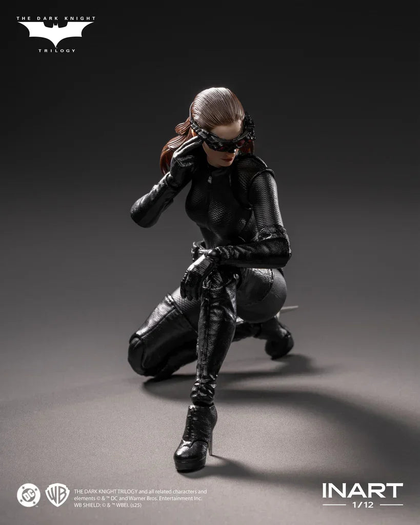 Figurine articulée de collection Catwoman Selina Kyle avec accessoires et socle d'exposition