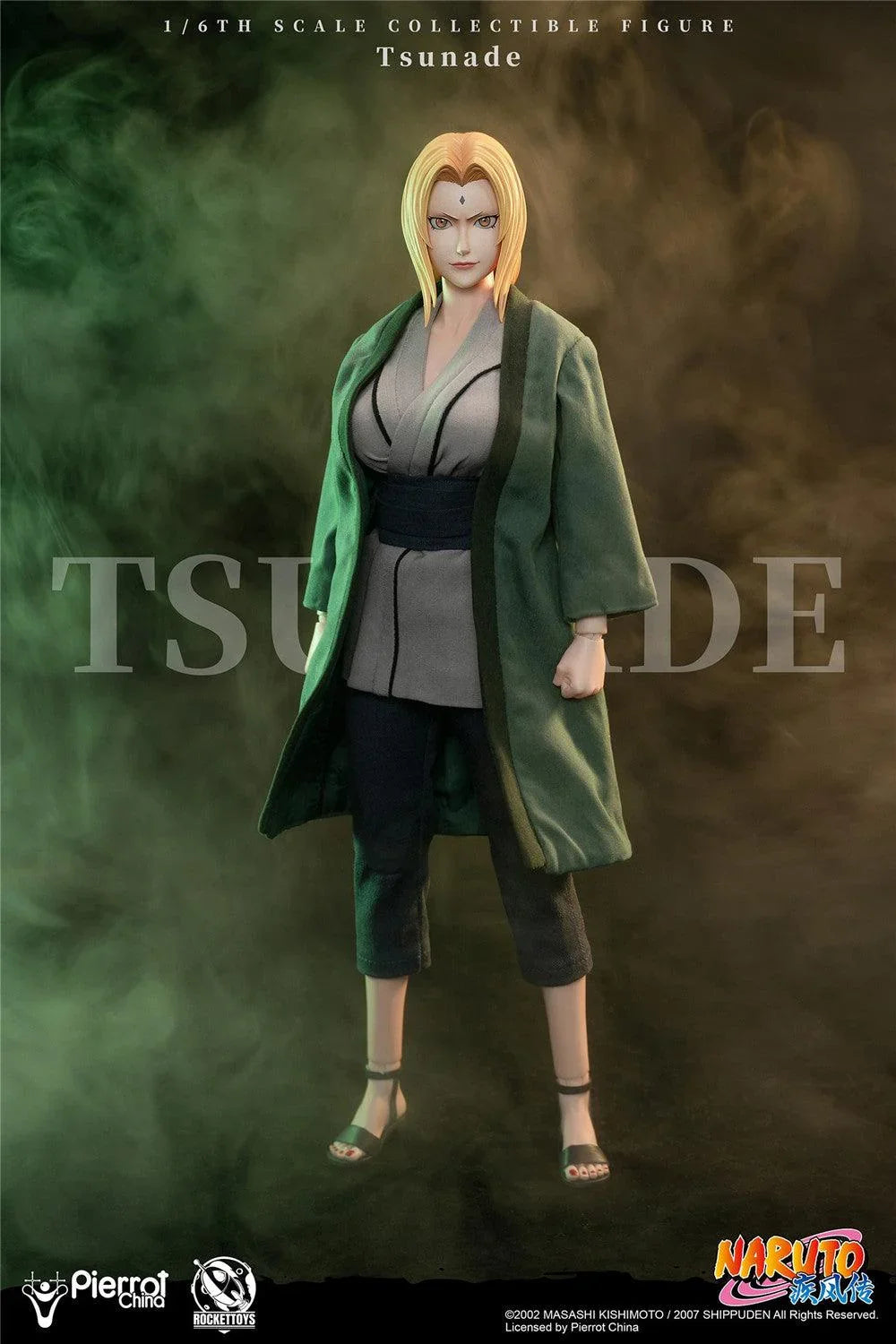 Figurine articulée à collectionner Tsunade à l'échelle 1/6 avec accessoires et pièces interchangeables