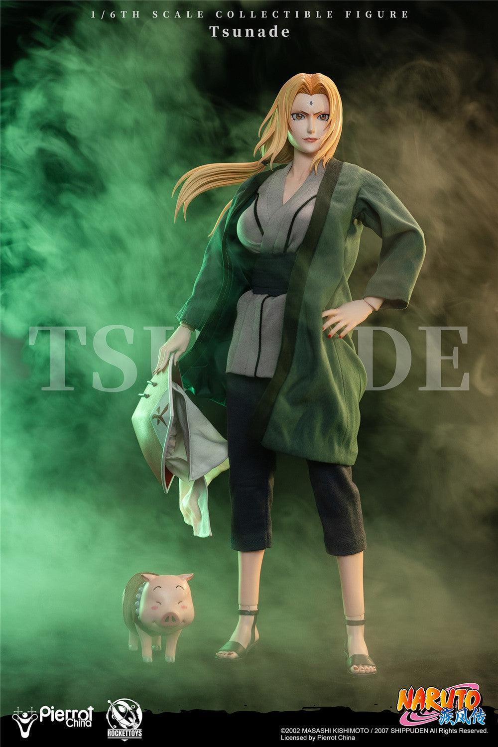 Figurine articulée à collectionner Tsunade à l'échelle 1/6 avec accessoires et pièces interchangeables